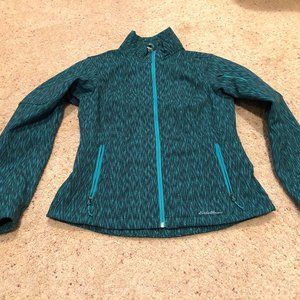 Eddie Bauer Windproof Jacket with Fleece Lining M